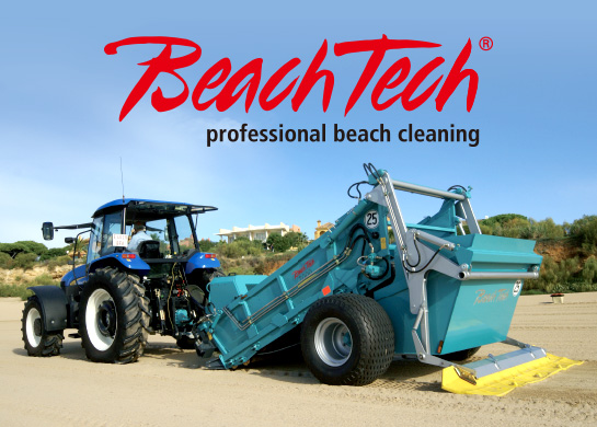 牽引式ビーチクリーナー BeachTech® professional beach cleaning